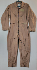 Military Flight Suit CWU 27 /P Tan Size 42 Reg 29 inch inseem picture