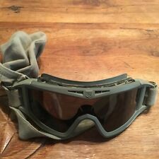 Vintage Military Desert Locust Army Safety Eye Goggles picture