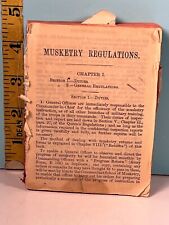 🔥1900's Musketry Regulations Military Book Pull-Outs NO COVER🔥 picture