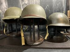 HELMET STAND - Military,German,US - Classic Old World Stain -Model # OWC-3 picture