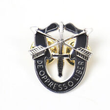 PAIR U.S MILITARY SPECIAL FORCES PIN HAT BADGE CAP picture