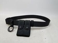 Police Utility Black Tactical Belt Adjustable Size picture