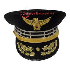 South Korea Police General Hat/ Cap Hand Made Embroidered  Made of Order Replica