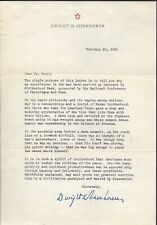 U.S.  A 1948 Letter Gen. D. D. Eisenhower to Nat'l Confer. of Christians & Jews picture