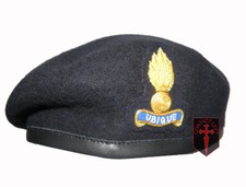 Royal Engineers Officers Blue Beret 60cm and Cap Badge