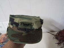 GENUINE VINTAGE MILITARY BDU HAT FOR US NAVY SIZE MEDIUM CAP UTILITY CAMO PATTER picture