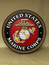 24" US Military Logo, USMC, USAF, ARMY, NAVY, EGA, SPACE FORCE