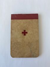 WW2 Military Issued Notebook And Identification Record.  Calendar Of 1944 picture