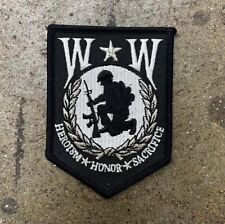 MILITARY PATCH- WOUNDED WARRIOR- 2.5