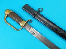 Middle East WW2 Russian Made Shashka Sword w/ Scabbard