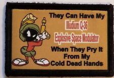 Marvin the Martian 2A Morale Patch Tactical Army Military Hook Flag USA picture