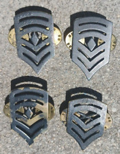 Vintage Military US Army Pins First Sergeant Rank Lapel Pins Lot Of 4 picture