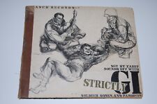 Sgt Hy Zaret Sounds Off With Strictly GI Soldier Songs & Parodies WW2 4 Records picture