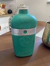 Vintage Oasis Canteen, Kwencher, 1 Quart with belt clip Green Water Bottle picture