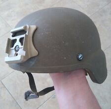 Medium Gentex Enhanced Combat Ballistic Helmet ECH USMC Coyote picture