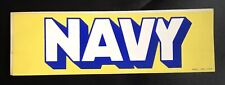 Vintage Original - NAVY - Bumper Sticker picture