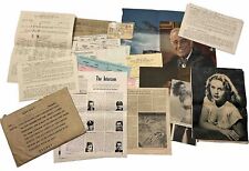 WWII Documents USAAF Air Force Pilot items 1940's to 1960's picture