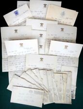 LOT 1944 vintage 12pc WWII LETTERS w COVERS ANDERSON queens village ny NAVY  picture