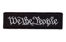 We the People US Constitution Morale Patch fits VELCRO® BRAND Hook Fastener  picture