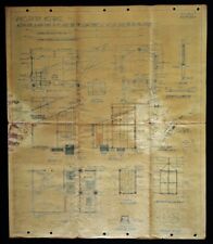 WW1 1918 blueprint plan &documents Royal Navy Seaplane Base Westgate, England picture