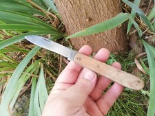 VTG WW2 WWII Soviet Russian Red Army Trench Folding Pocket Knife Marked ☭