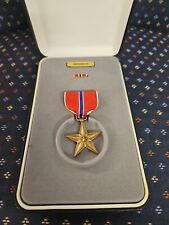 USA Bronze Star Medal Set with Ribbon in Case picture