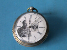 OLD IMPERIAL RUSSIA MILITARY POCKET WATCH - Tsar Nicholas II Romanow - Rare picture