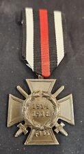 WWI German Weimar Republic Honor Cross/Swords & Ribbon 1914-18 ( KIA BLACK ) picture