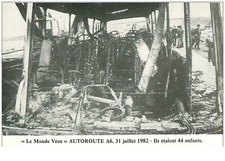 Catastrophe No. 14860. The World Lived. Highway A6. July 31, 1982. They Were 44