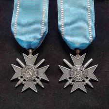 Bulgarian Bravery Medal Royal Bulgarian 1915 War Cross Bravery silver medal