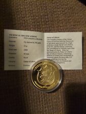 American History Symbols Of Freedom Gold Coin picture