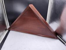 Military Memorial Flag and Medal HARD Wood Case Large TRIANGLE ELK Product picture