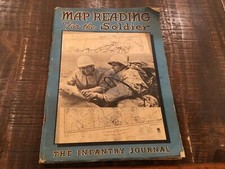ORIGINAL WWII GUIDE BOOK - MAP READING FOR THE SOLDIER - 1944