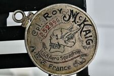 RARE Corporal Roy McKaig 168th Aero Squadron A.E.F France WW1 Mission Medal Coin picture
