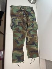 US Military Camo Cargo Pants Large Regular 8415-01-084-1017 picture