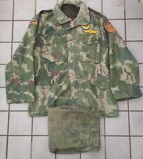 *RARE* Indonesian KOSTRAD Paratroopers Vine Leaf Camouflage Jacket Pants Uniform picture