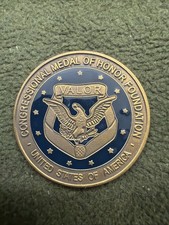 Congressional Medal of Honor Foundation Challenge Coin Valor Token Military