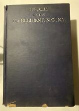 RARE HARDBACK BOOK HISTORY OF 71st REGIMENT NATIONAL GUARD NEW YORK 1919 picture