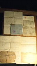 4 WW1 LETTERS  FROM AEF SOLDIER  309 INF 78TH DIVISION BADLY WOUNDED picture