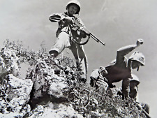 VINTAGE WW2 ORIGINAL USMC PHOTOGRAPH OKINAWA: MOP-UP OPERATIONS picture