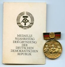 Communist Germany Medal and DOCUMENT For Hero of Soviet Union - Military Adviser picture