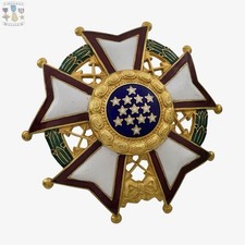 U.S. CHIEF COMMANDER LEGION OF MERIT MEDAL BREAST BADGE ORDER PIN-BACK