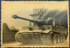 Vintage WWII German Tiger Tank Panzerkampfwagen VI Armor Snapshot Photograph
