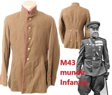 Infantry Red Soviet Army  M43 Mundir Victory parade WW2 Jacket Tunic Sz.50 NEW