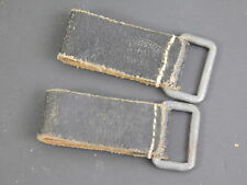 Original WWII German matched pair of equipment D-Ring Belt Loop Straps ---- 1943 picture