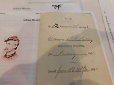564 Arlnington Virginia Fort Richardson Signed General William S King 35th Mass picture