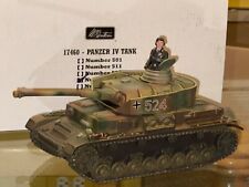 Britain ww2 German Panzer IV Tank 17460 Turret #524 RETIRED,WITH COMMANDER RARE picture
