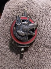 DRAGO DOG HANDLER BADGE NOISIEL MARNE LA VALLEE GS 46 3° DEGREE BRONZE EXCELLENT