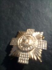 Staybright Scots Guards Regiment Scottish Anodised Cap Badge picture