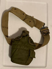 Vintage US Army Canteen and Utility Web Belt picture